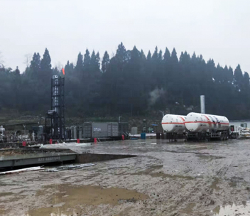 2019年   四川敘永縣頁巖氣液化項目   3萬方/天